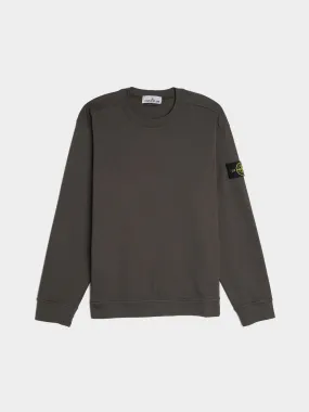 Heavy Cotton Charcoal Sweatshirt Dyed for Apparel