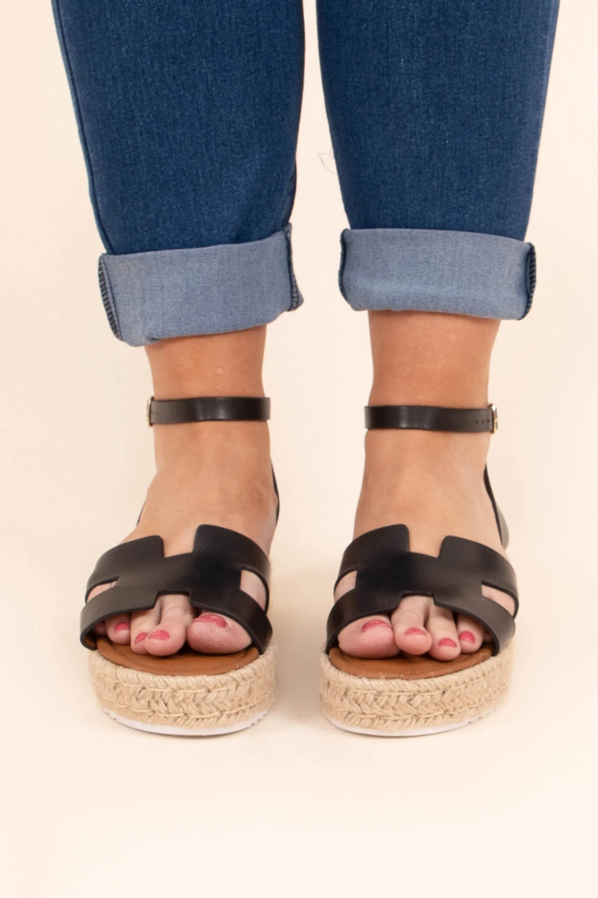 Getaway Sandals - Black