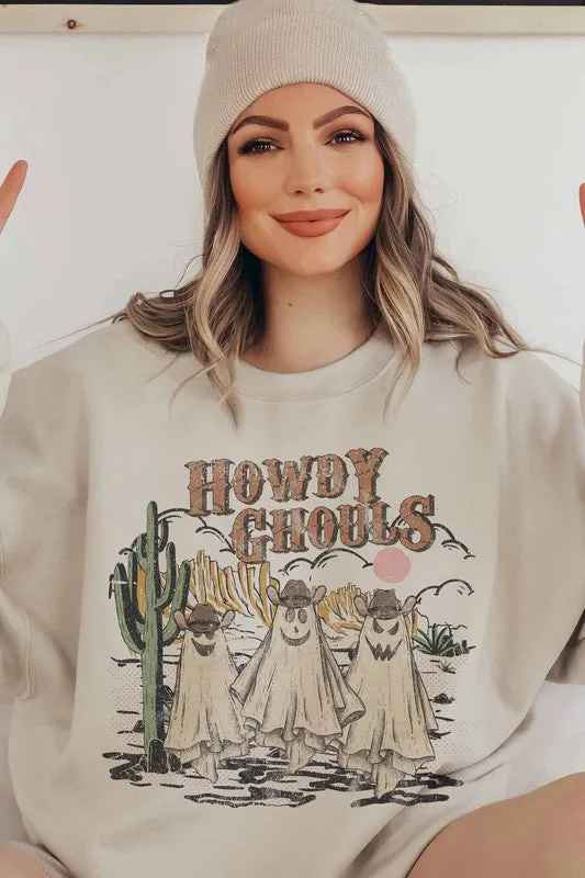 Ghost Graphic Sweatshirt