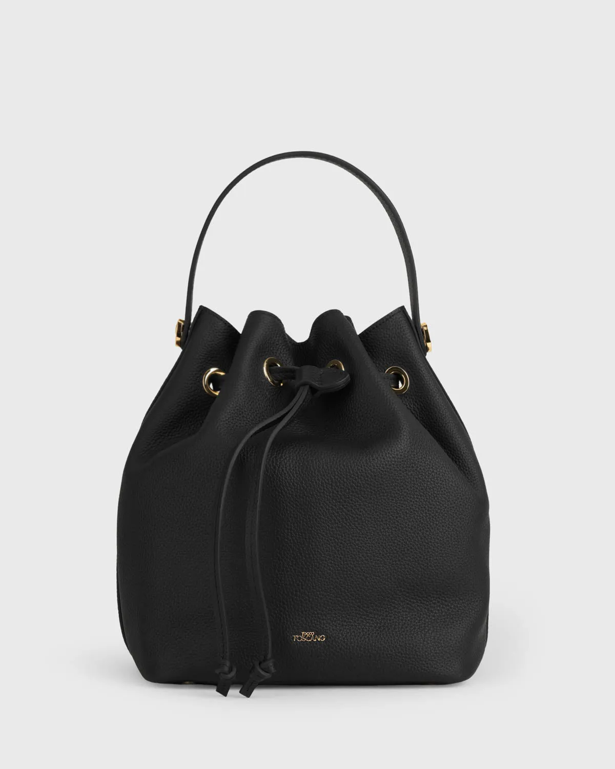 Gianna Bucket Bag (Black)