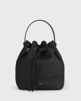 Gianna Bucket Bag (Black)