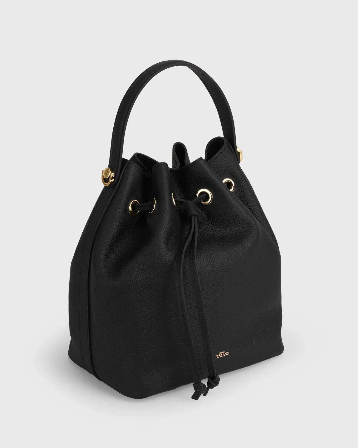 Gianna Bucket Bag (Black)