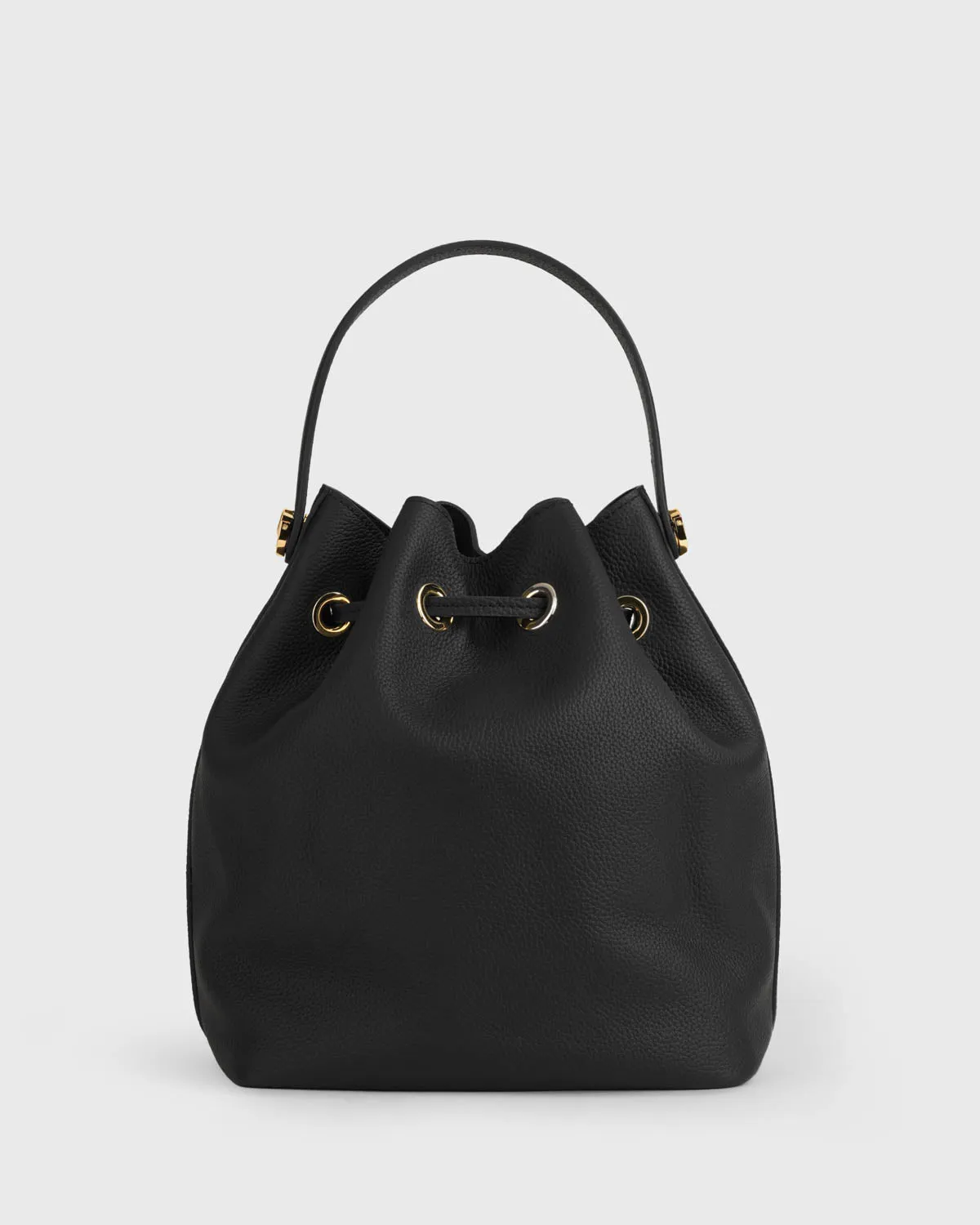 Gianna Bucket Bag (Black)