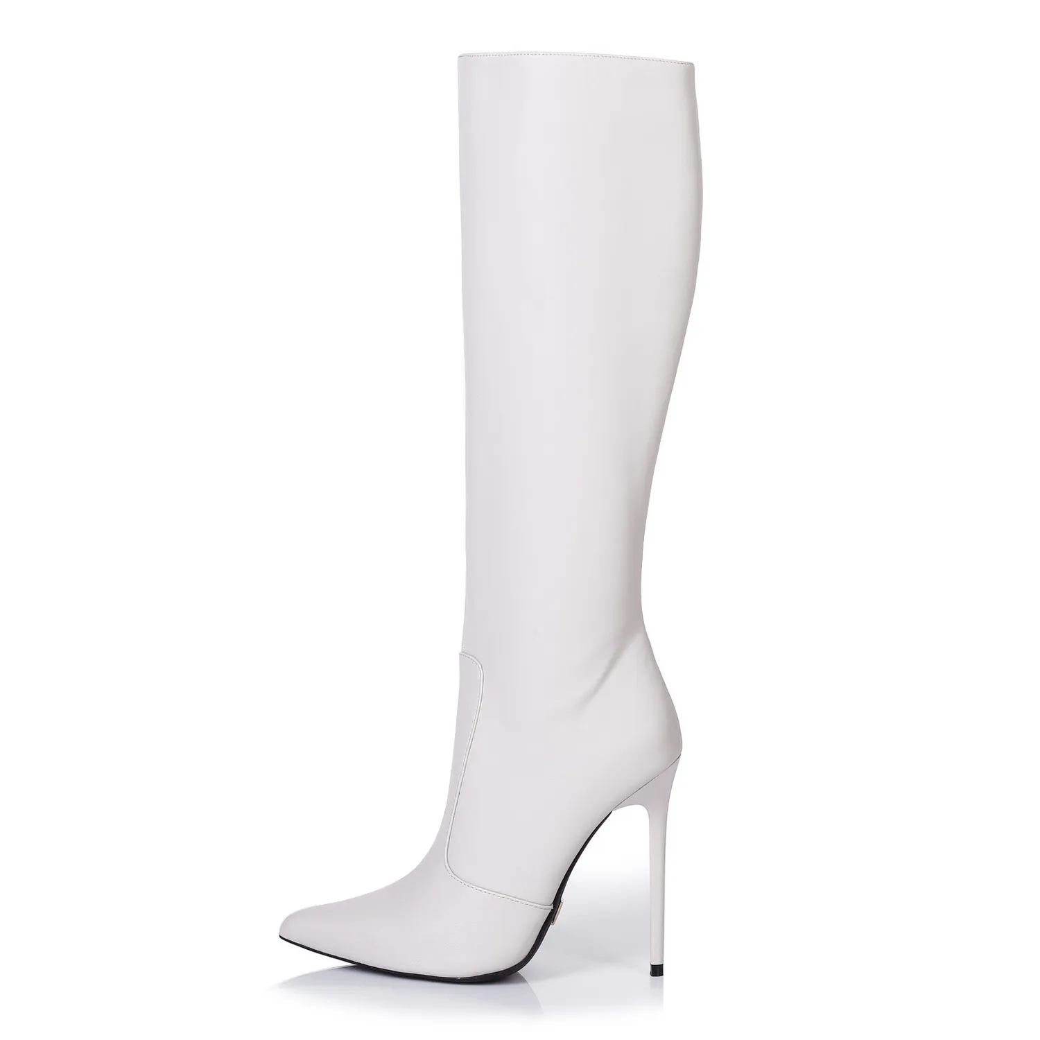 Giaro ZIRA LIGHT GREY KNEE BOOTS Bootilicious style