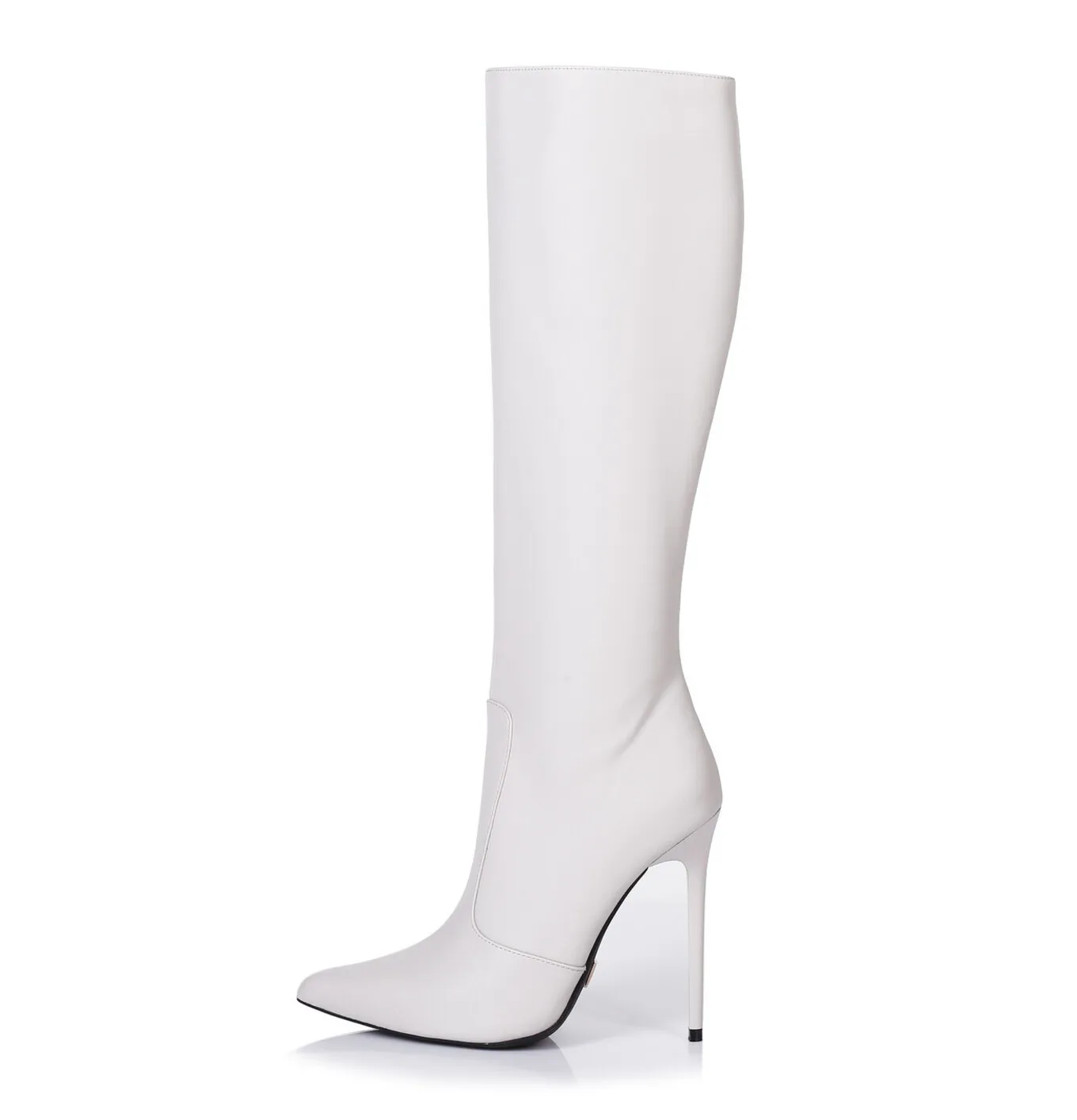 Giaro ZIRA LIGHT GREY KNEE BOOTS Bootilicious style