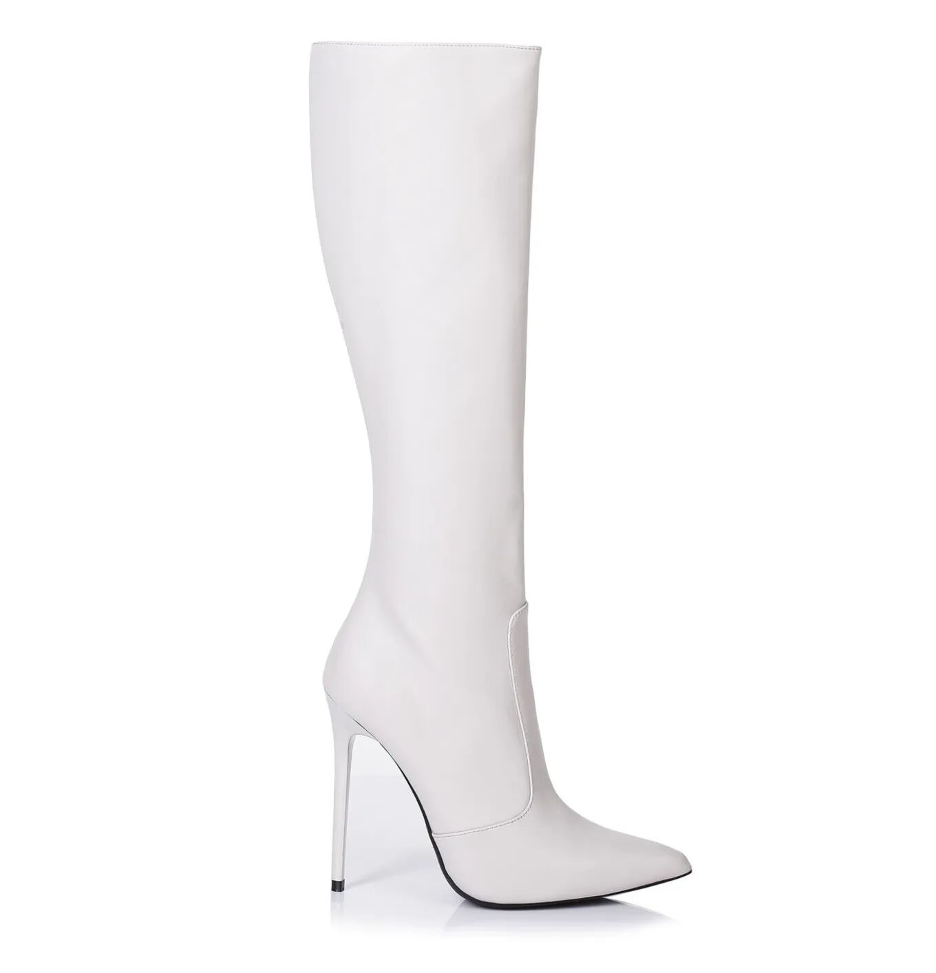 Giaro ZIRA LIGHT GREY KNEE BOOTS Bootilicious style