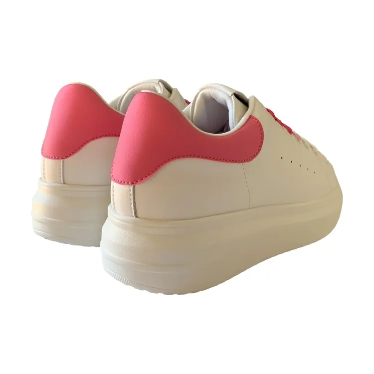 Gold & Gold Scarpe Donna Sneakers Fuxia Bianco GB810