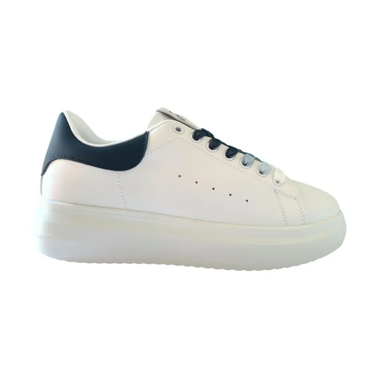 Gold & Gold GB810 Women's White Black Sneakers