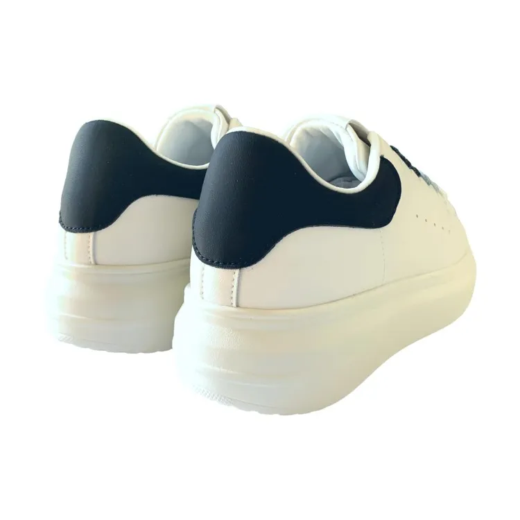 Gold & Gold GB810 Women's White Black Sneakers