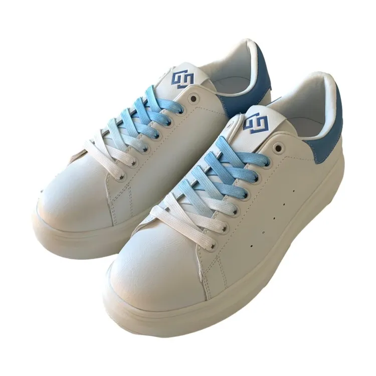 Gold & Gold GB810 Women's Shoes Sneakers White Blue