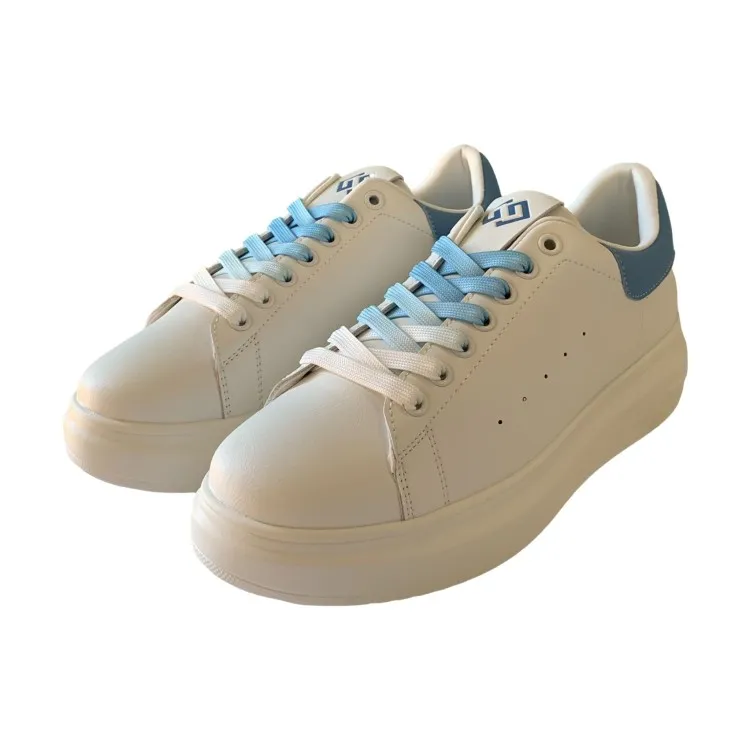 Gold & Gold GB810 Women's Shoes Sneakers White Blue