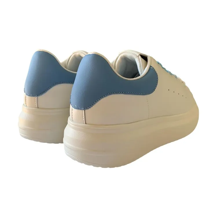 Gold & Gold GB810 Women's Shoes Sneakers White Blue