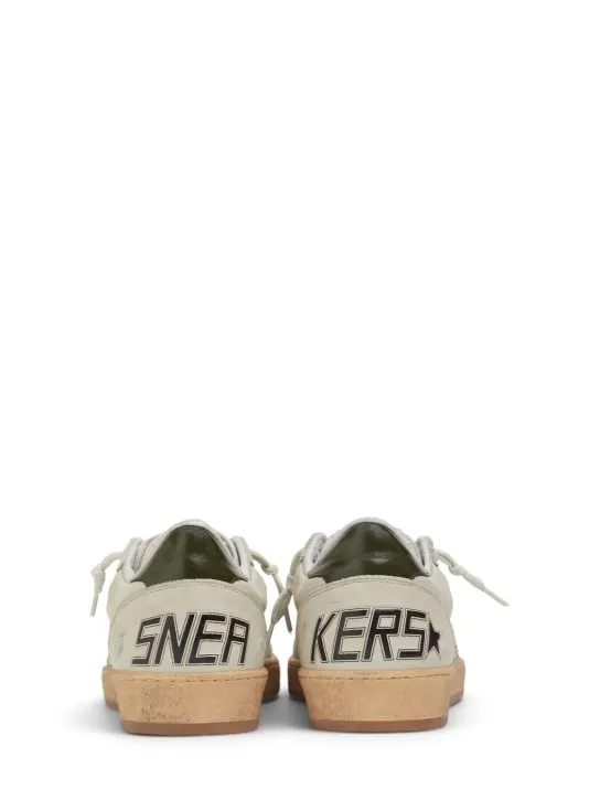 Golden Goose   Ballstar leather sneakers 