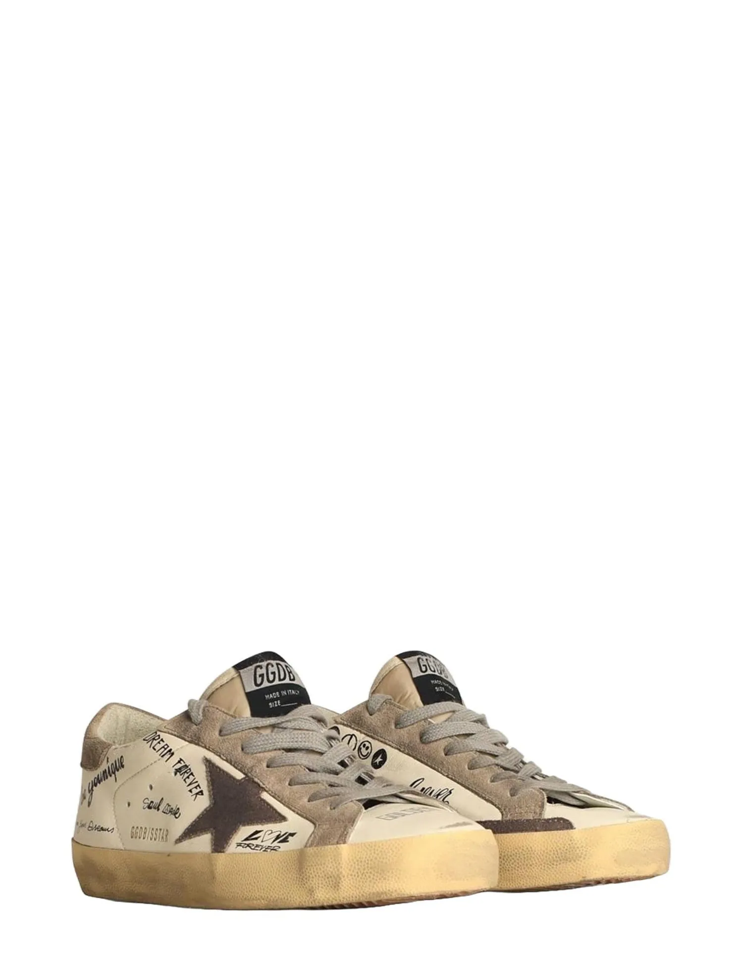 Golden Goose    Golden Goose Sneakers White