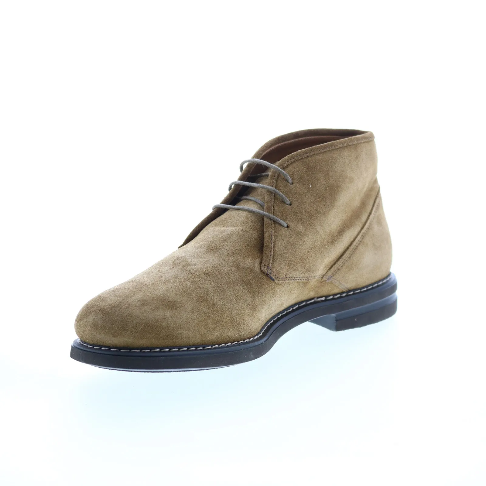 Gray Suede Lace-Up Chukka Boots for Men by Bruno Magli - Orlando Collection