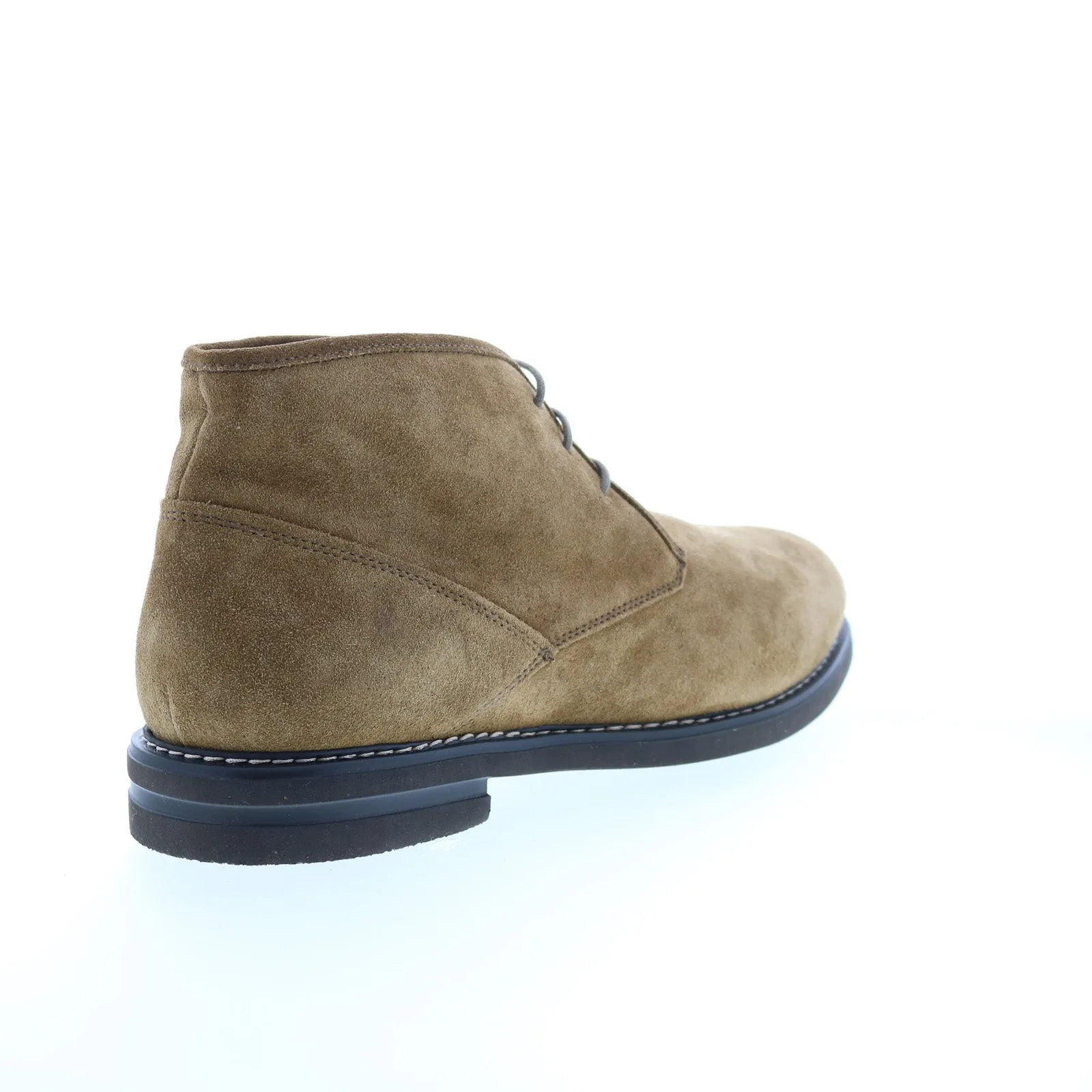 Gray Suede Lace-Up Chukka Boots for Men by Bruno Magli - Orlando Collection