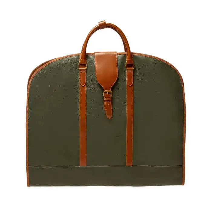 Green Oxford Garment Bag