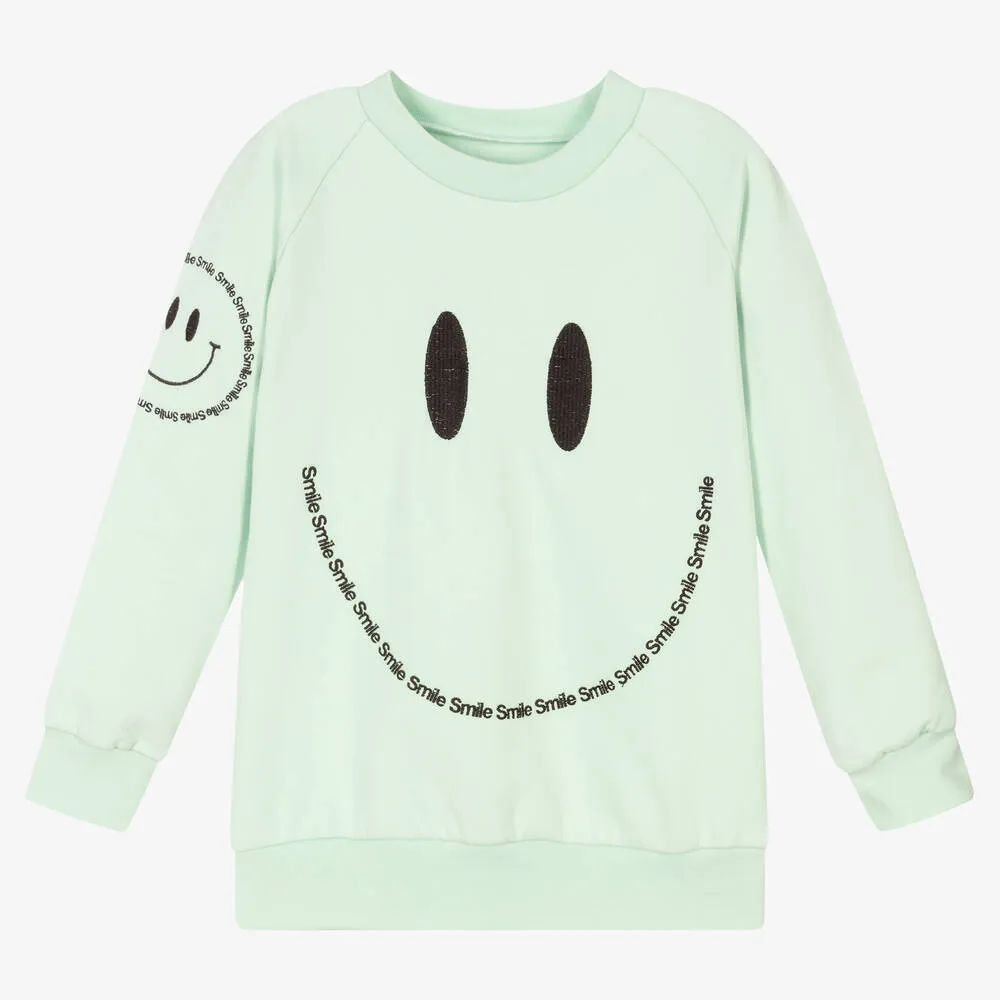 Green Smile Sweatshirt