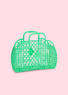 Green Vintage Mini Basket