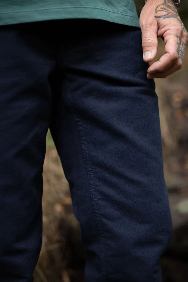 GVNR Moleskin Jeans / Dark Navy