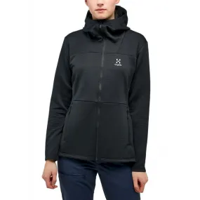 Haglöfs Willow Mid Hood Women - Fleece Jacket - Donna