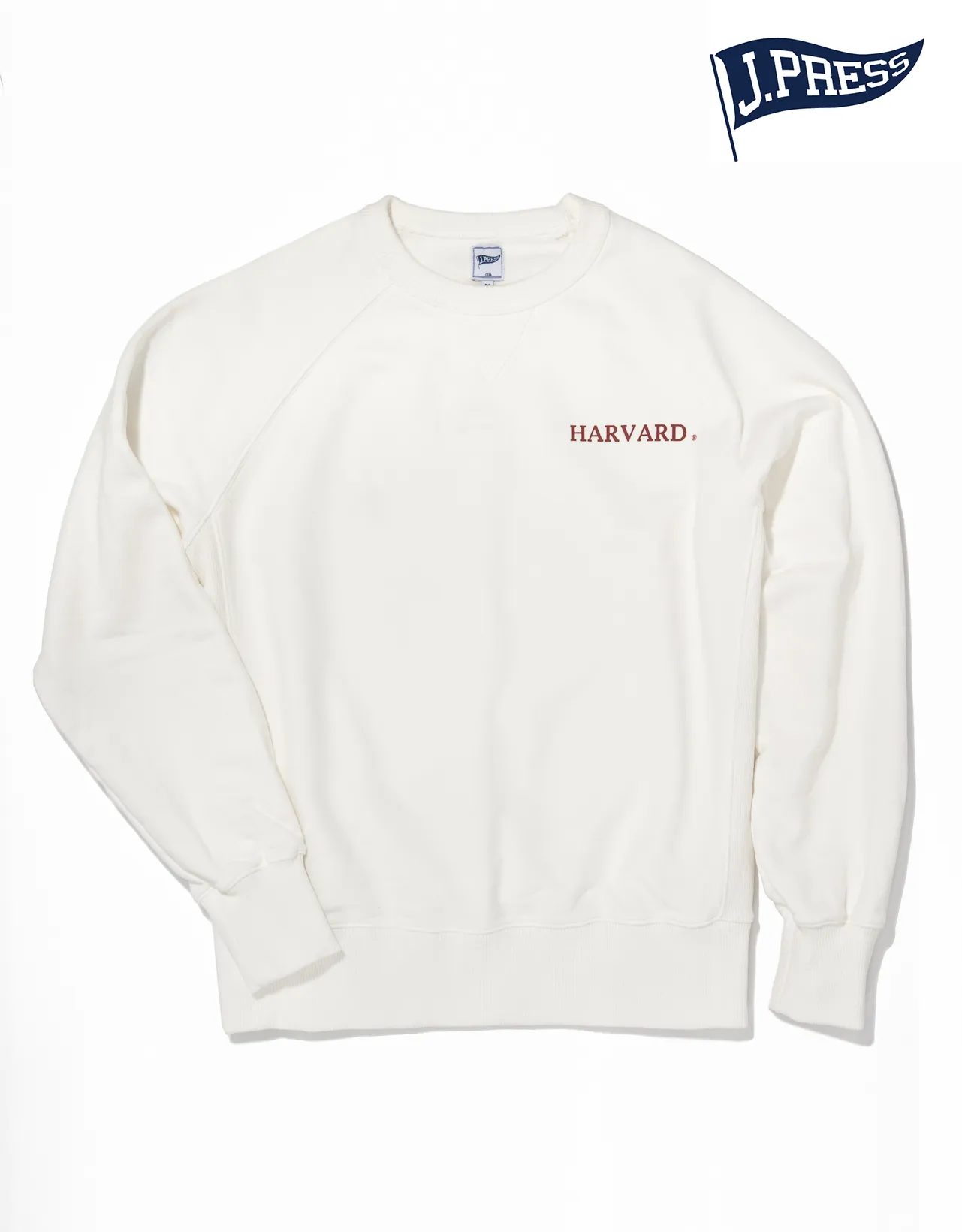 HARVARD SWEATSHIRT - WHITE