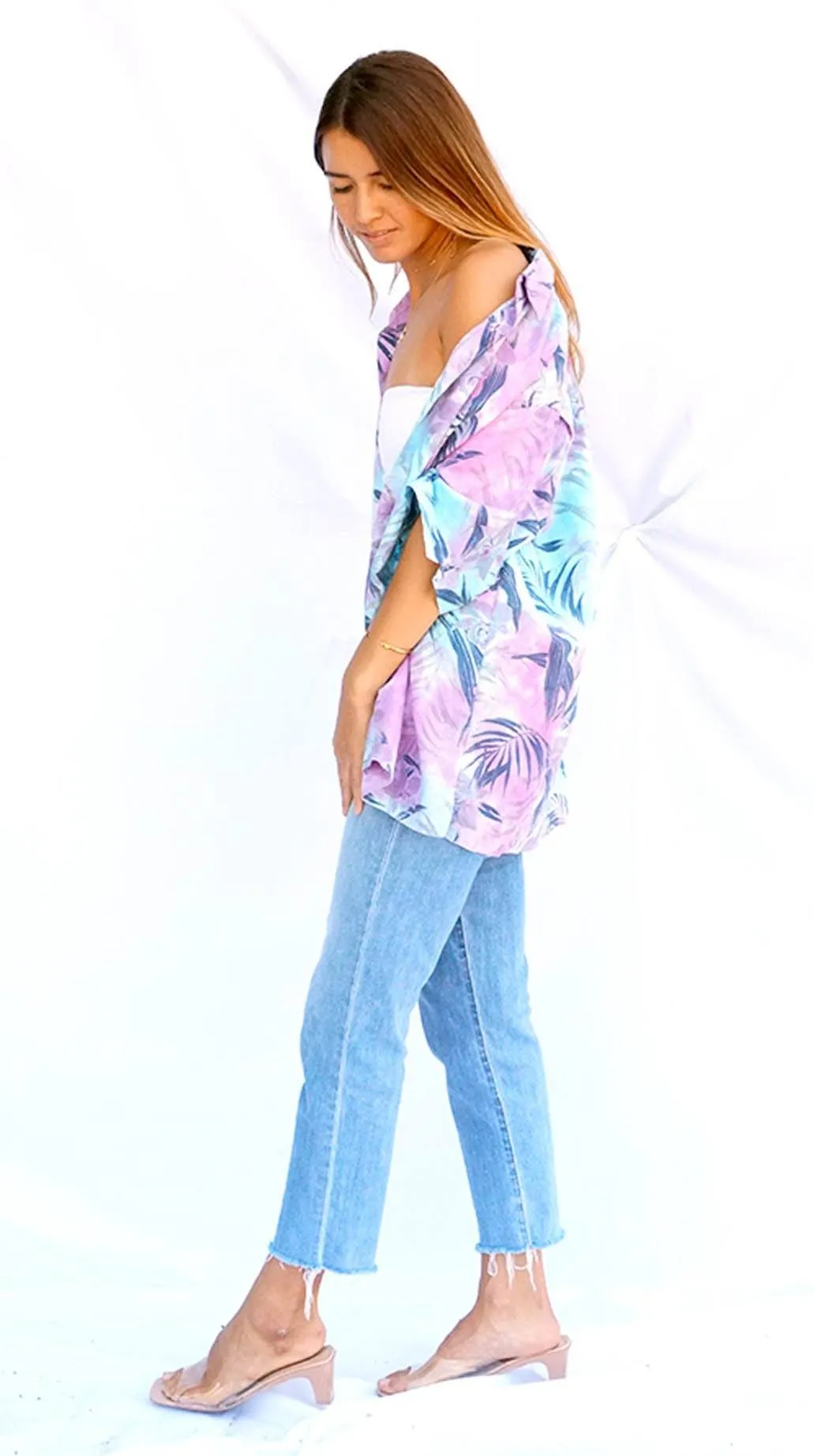 Hawaiian Kai Shirt - Vibrant Tie Dye