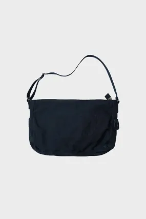 Heavy Canvas Shoulder Bag - Navy