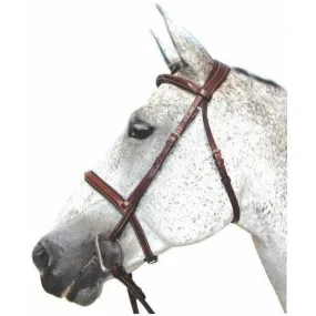 Henri de Rivel Pro Mono Crown Padded Bridle With Laced Reins