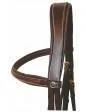 Henri de Rivel Pro Mono Crown Padded Bridle With Laced Reins