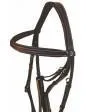 Henri de Rivel Pro Mono Crown Raised Figure 8 Bridle With Rubber Reins