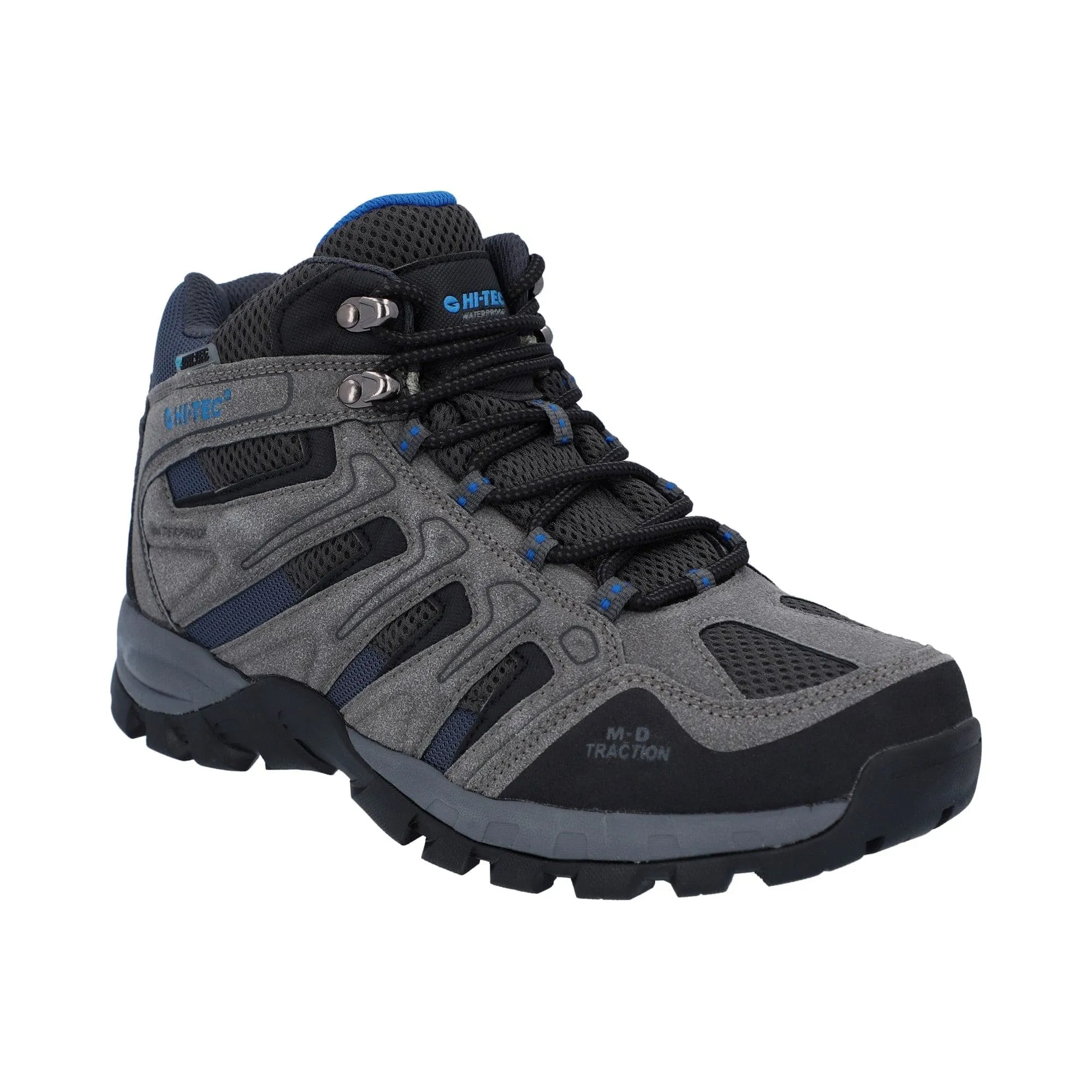 Hi-Tec Torca Mid Boots - Charcoal/Nautical Blue