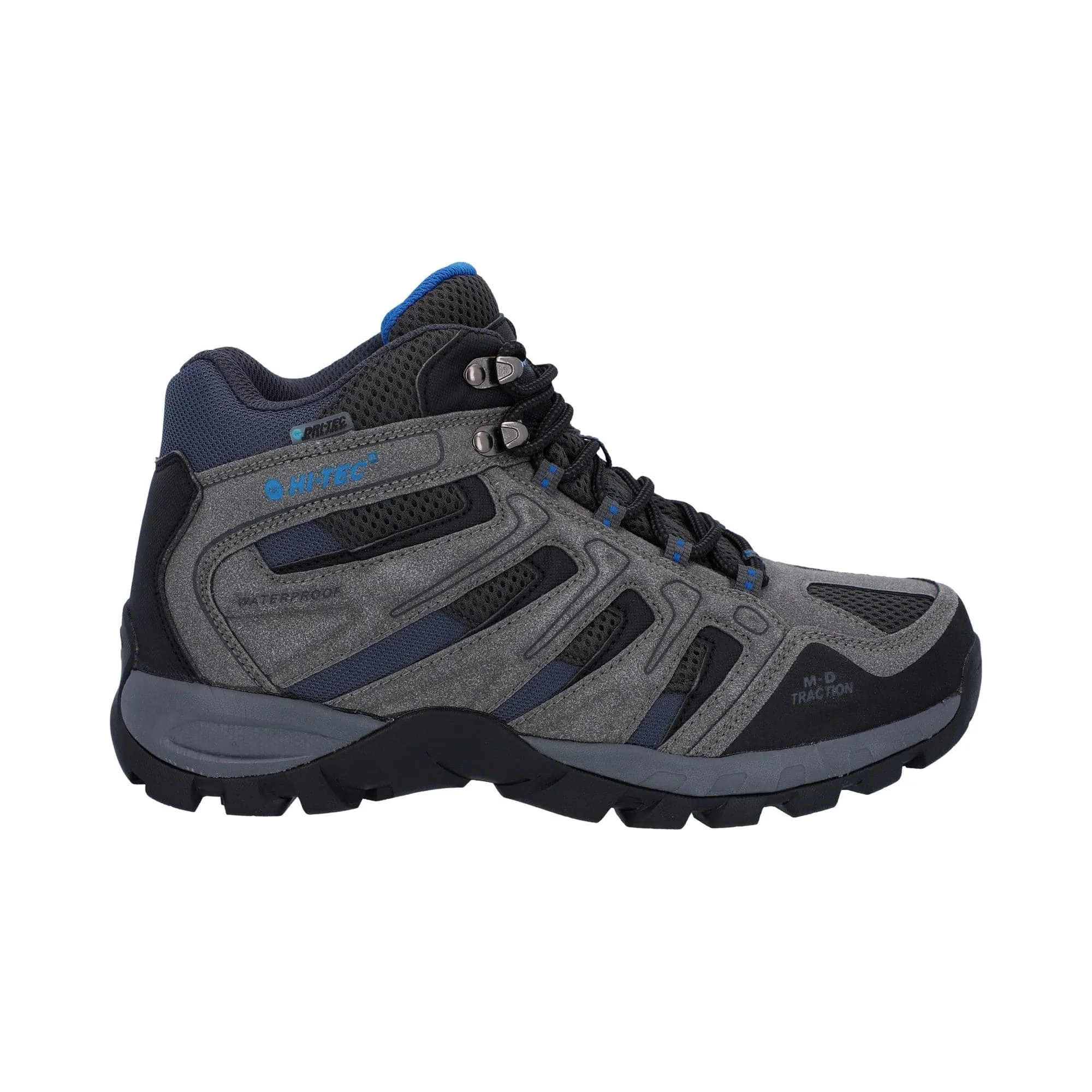 Hi-Tec Torca Mid Boots - Charcoal/Nautical Blue