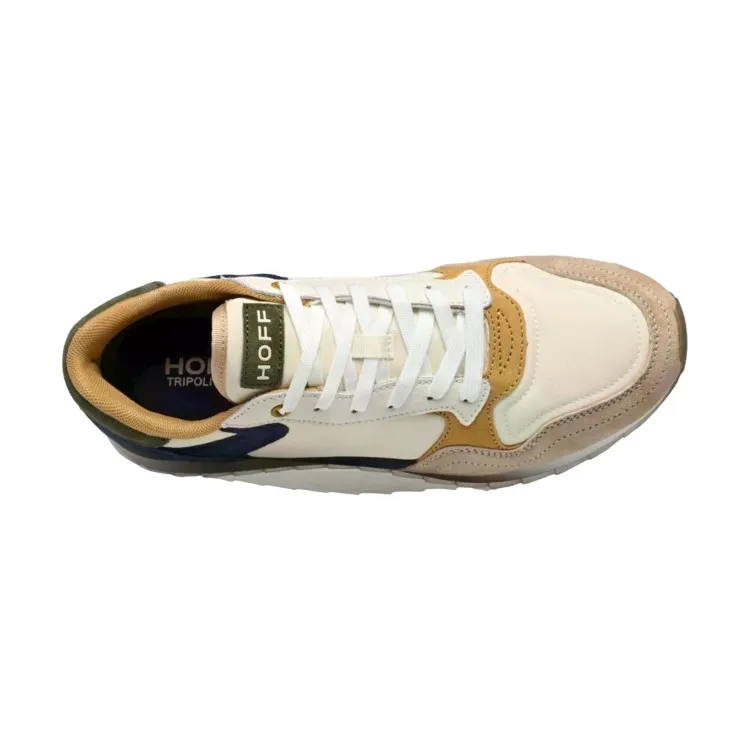 Hoff Beige Lace-up Sneakers for Men