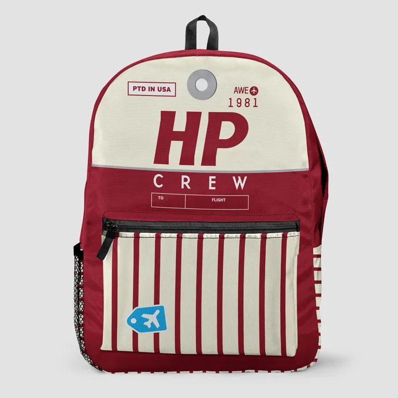 HP laptop backpack