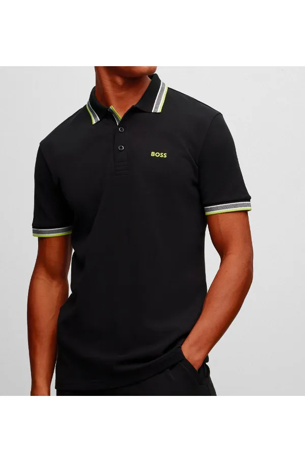 Hugo Boss Jet Contrast Paddy Polo