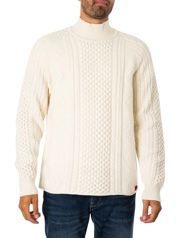 HUGO Sfear Knit - Natural