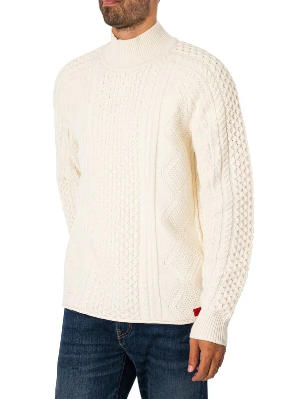 HUGO Sfear Knit - Natural