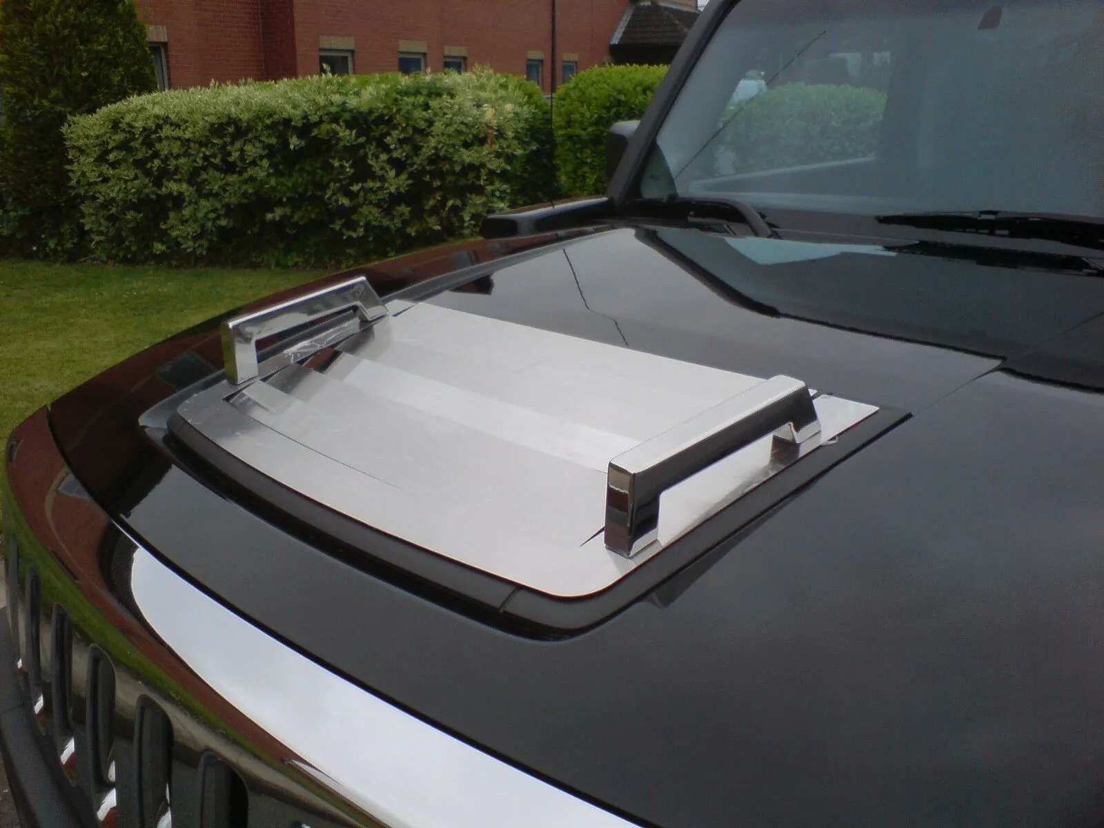 Hummer H3 Stainless Steel Hood Handles