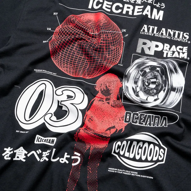 Ice Cream Cinema Knit Tee - Stretch Limo