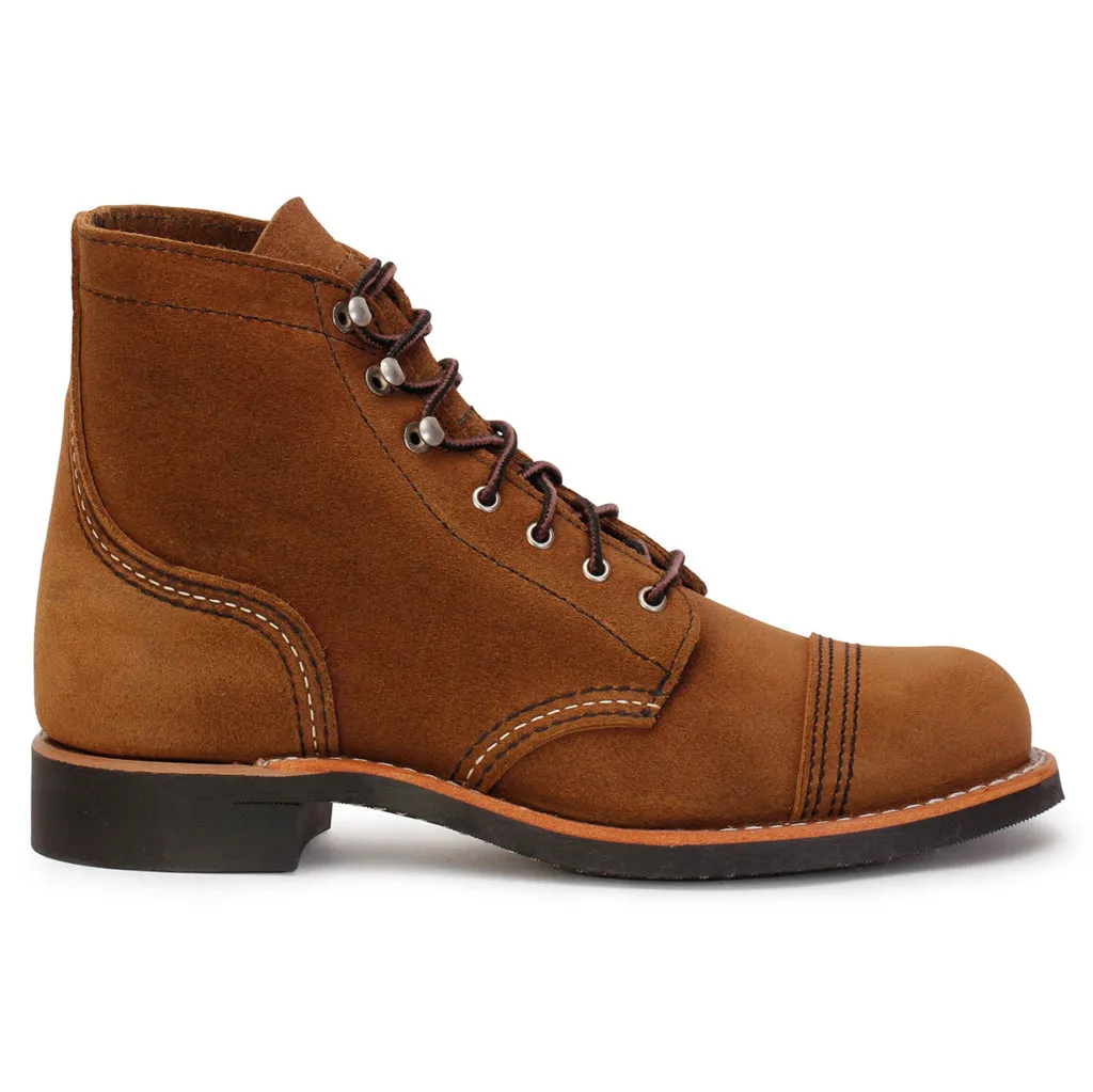 Iron Ranger Suede Leather Women's Ankle Boots