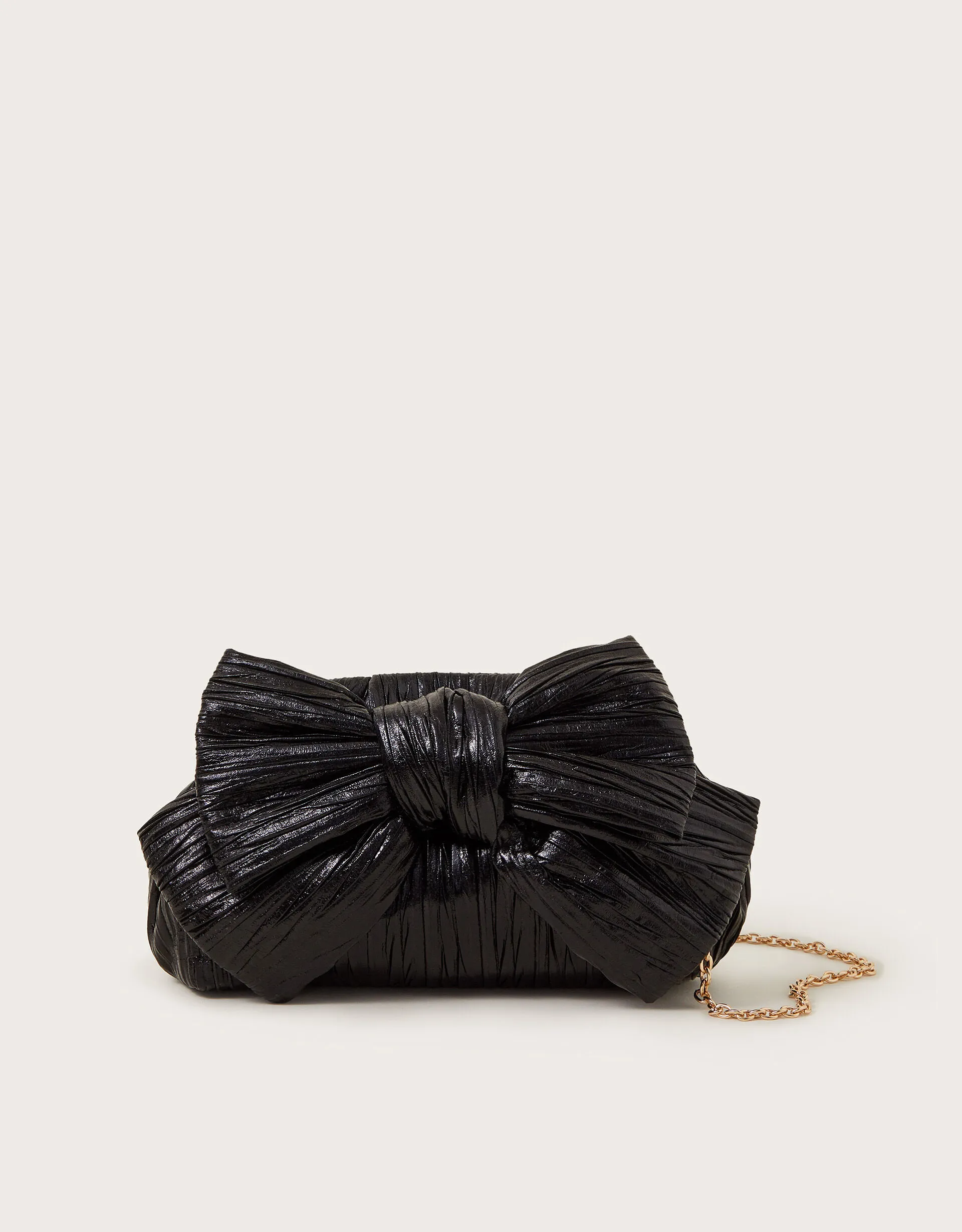 Isla Plisse Bow Bag