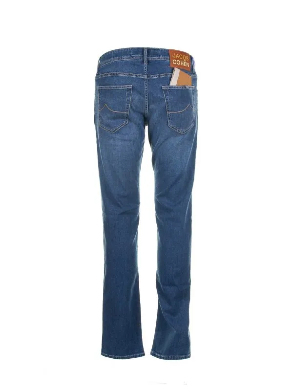 Jacob Cohen Jeans In Denim Blu Leggero