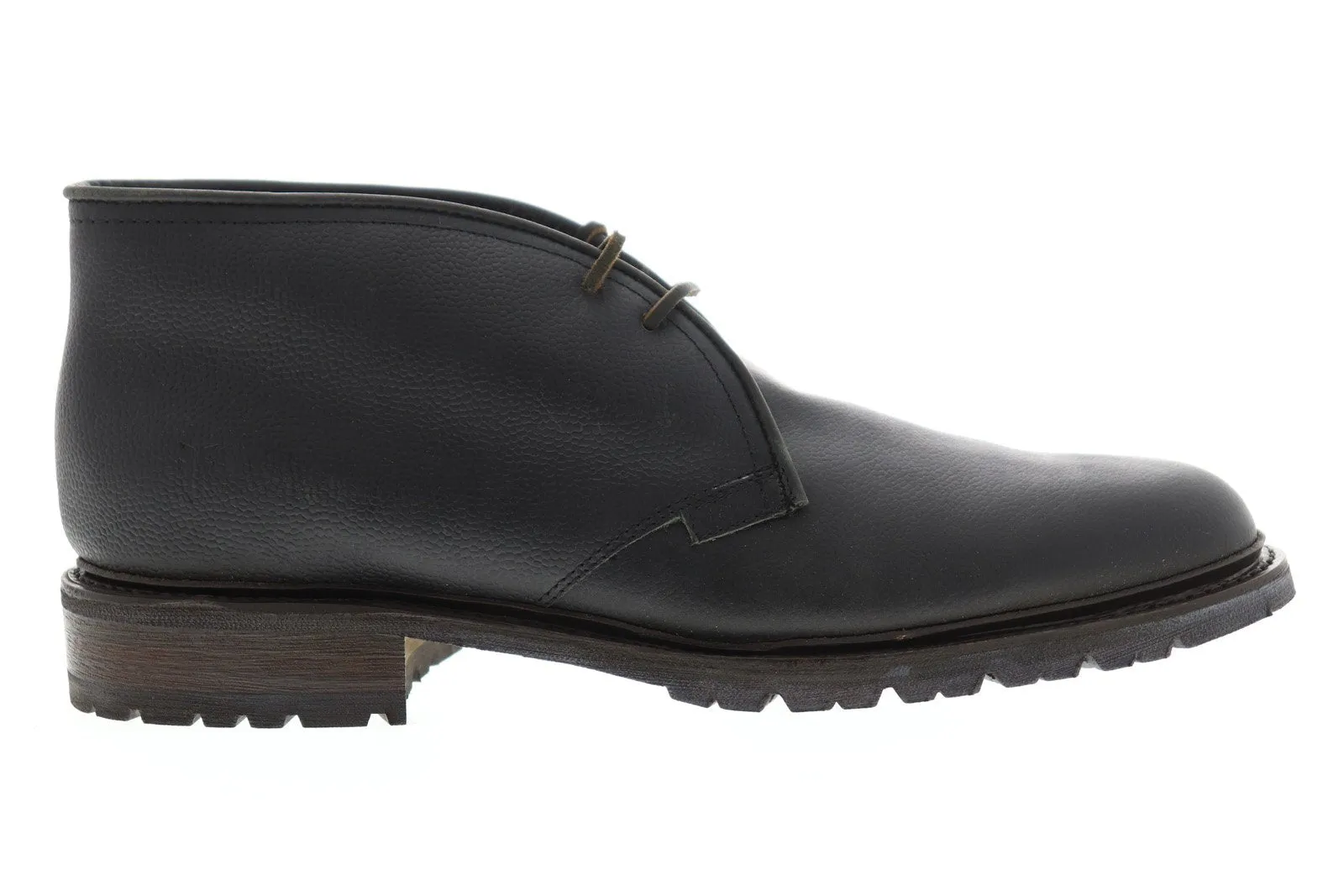 James Lug Chukka Black Leather Boots for Men by Frye - Style 81114