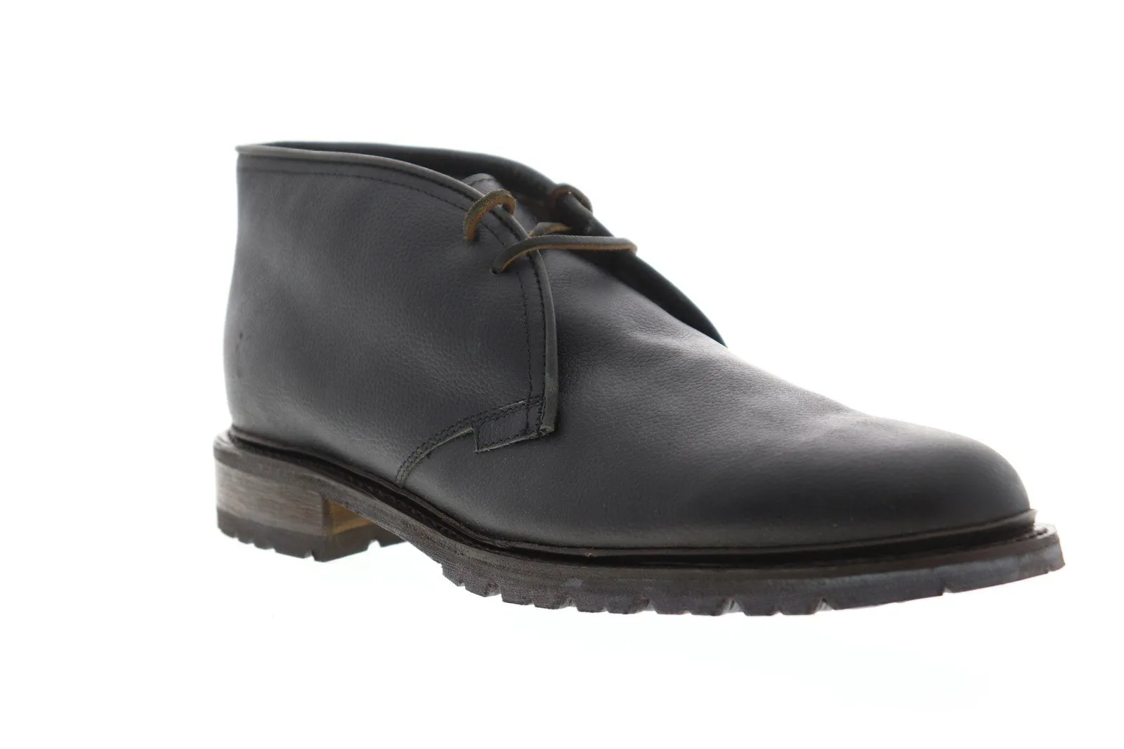 James Lug Chukka Black Leather Boots for Men by Frye - Style 81114