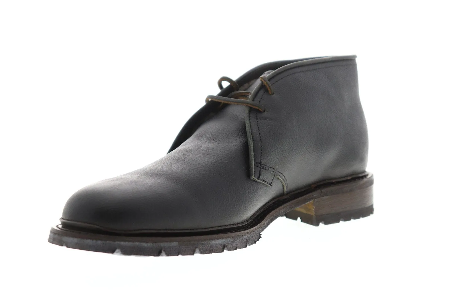 James Lug Chukka Black Leather Boots for Men by Frye - Style 81114