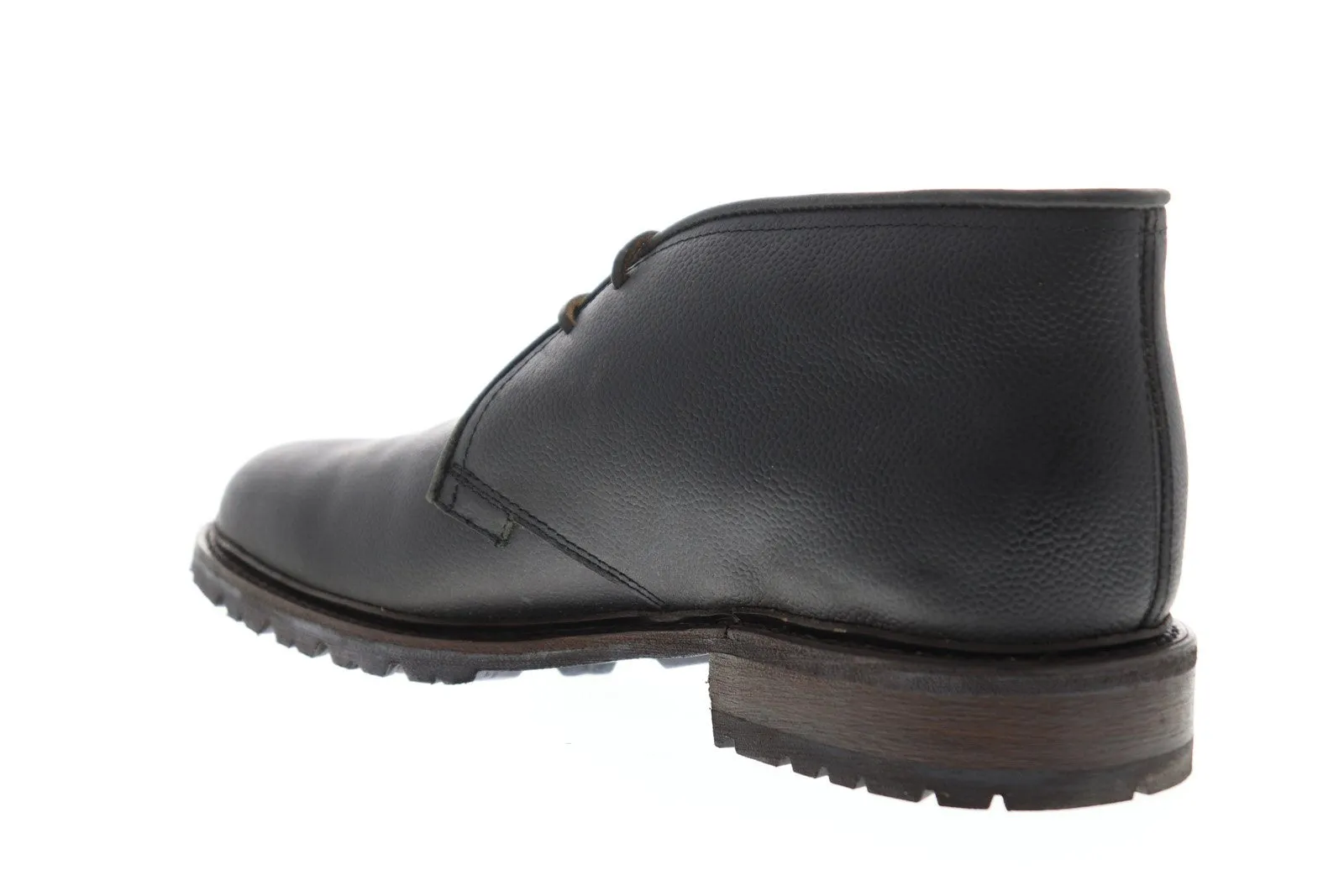 James Lug Chukka Black Leather Boots for Men by Frye - Style 81114