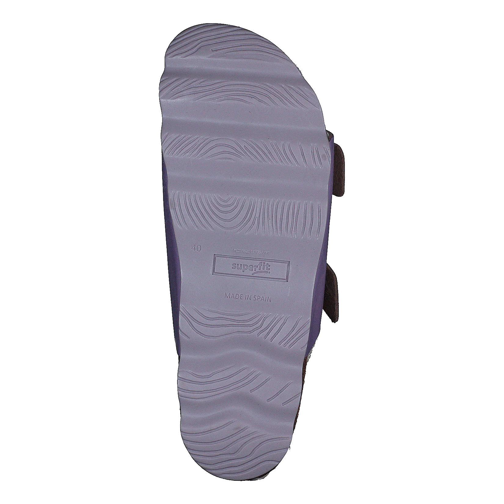 Jelly Purple Superfit Shoes 