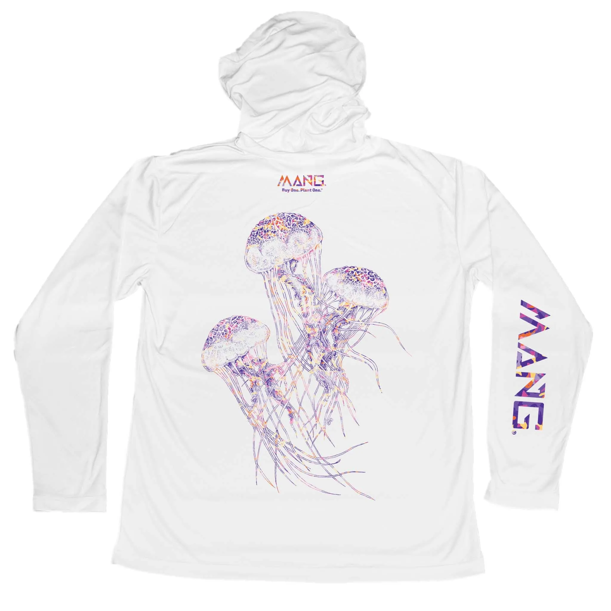 Jellyfish Pattern MAN Hooded Sweatshirt