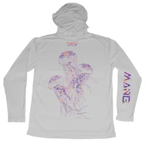 Jellyfish Pattern MAN Hooded Sweatshirt